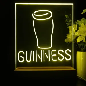 Guinness Glass LED Desk Light