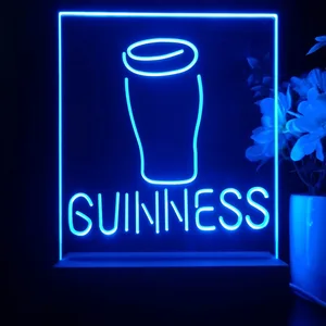 Guinness Glass LED Desk Light