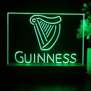 Guinness Logo 1 LED Desk Light