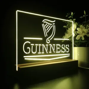 Guinness Logo 2 LED Desk Light