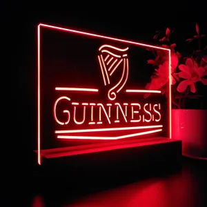 Guinness Logo 2 LED Desk Light