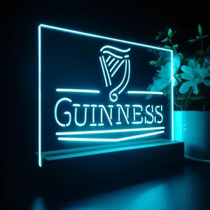 Guinness Logo 2 LED Desk Light