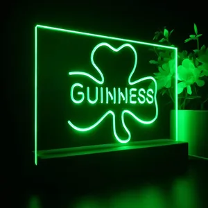 Guinness Shamrock LED Desk Light