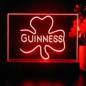 Guinness Shamrock LED Desk Light