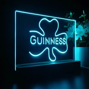 Guinness Shamrock LED Desk Light