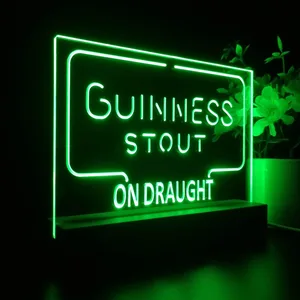 Guinness Stout On Draught LED Desk Light