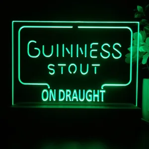 Guinness Stout On Draught LED Desk Light