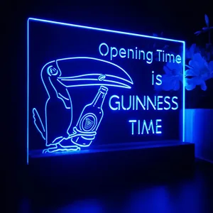 Guinness Toucan Bottle LED Desk Light