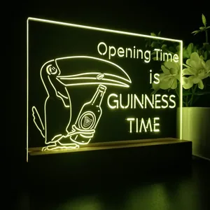 Guinness Toucan Bottle LED Desk Light