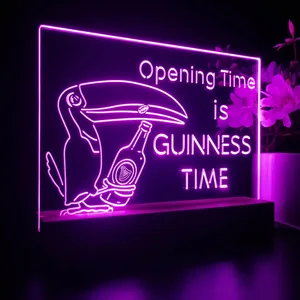 Guinness Toucan Bottle LED Desk Light