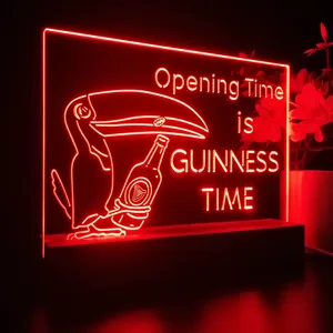 Guinness Toucan Bottle LED Desk Light