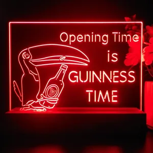 Guinness Toucan Bottle LED Desk Light