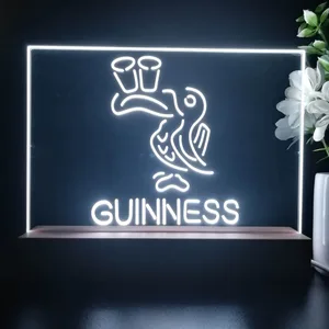 Guinness Toucan Glasses LED Desk Light