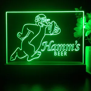 Hamm's Bear Rugby LED Desk Light