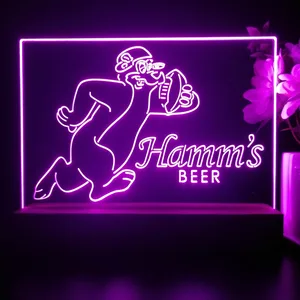 Hamm's Bear Rugby LED Desk Light