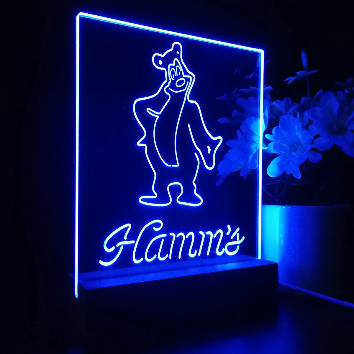 Hamm's Bear Standing LED Desk Light