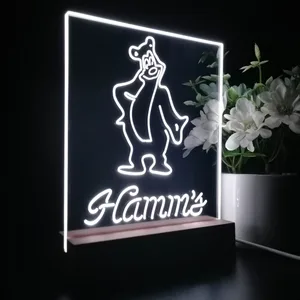 Hamm's Bear Standing LED Desk Light