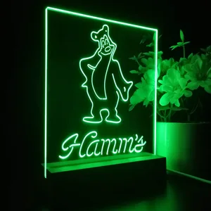 Hamm's Bear Standing LED Desk Light