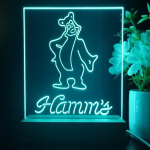 Hamm's Bear Standing LED Desk Light