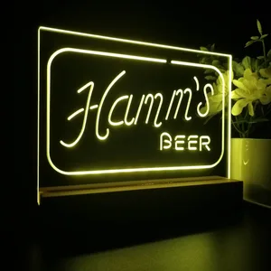 Hamm's Logo LED Desk Light