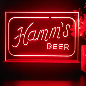 Hamm's Logo LED Desk Light