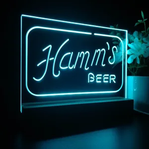 Hamm's Logo LED Desk Light