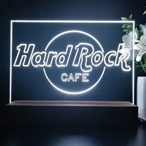 Hard Rock Cafe Logo LED Desk Light