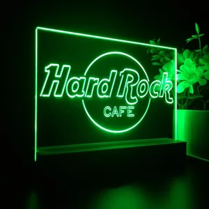 Hard Rock Cafe Logo LED Desk Light