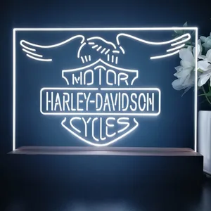Harley Davidson Eagle 2 LED Desk Light
