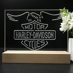 Harley Davidson Eagle 2 LED Desk Light