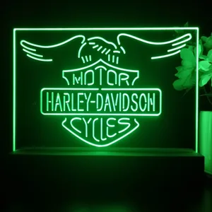 Harley Davidson Eagle 2 LED Desk Light