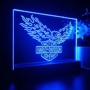 Harley Davidson Eagle 3 LED Desk Light