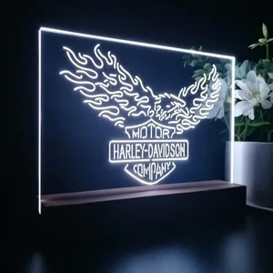 Harley Davidson Eagle 3 LED Desk Light