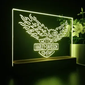 Harley Davidson Eagle 3 LED Desk Light