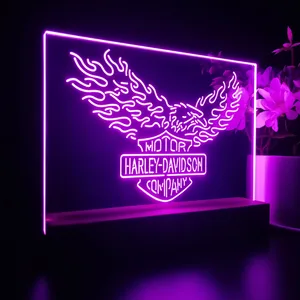 Harley Davidson Eagle 3 LED Desk Light