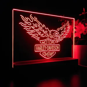 Harley Davidson Eagle 3 LED Desk Light
