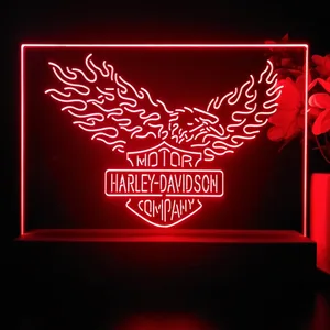 Harley Davidson Eagle 3 LED Desk Light