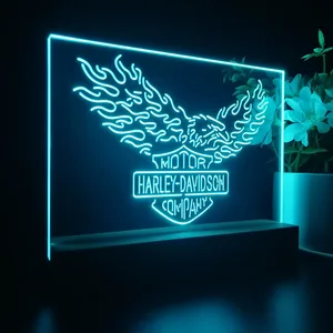 Harley Davidson Eagle 3 LED Desk Light