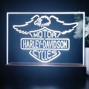 Harley Davidson Eagle LED Desk Light