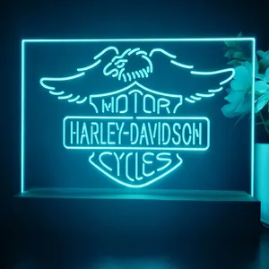 Harley Davidson Eagle LED Desk Light