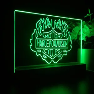 Harley Davidson Fire LED Desk Light