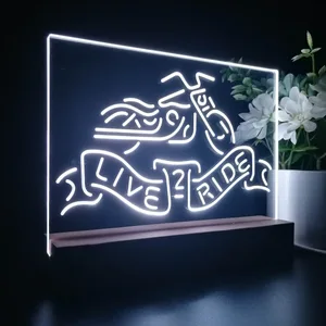 Harley Davidson Live 2 Ride Bike LED Desk Light