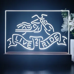 Harley Davidson Live 2 Ride Bike LED Desk Light
