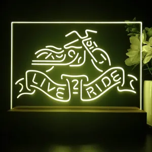 Harley Davidson Live 2 Ride Bike LED Desk Light