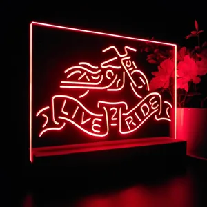 Harley Davidson Live 2 Ride Bike LED Desk Light