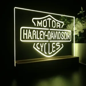 Harley Davidson Motorcycles LED Desk Light