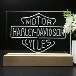 Harley Davidson Motorcycles LED Desk Light