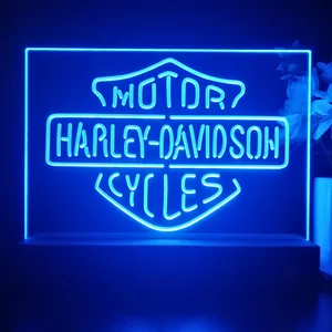 Harley Davidson Motorcycles LED Desk Light