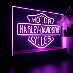 Harley Davidson Motorcycles LED Desk Light