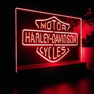 Harley Davidson Motorcycles LED Desk Light